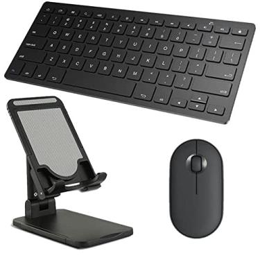 Imagem de Teclado Mouse Bluetooth e Suporte Xiaomi Pad 5 11" Preto