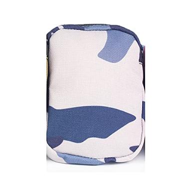 Imagem de Yajun Cinto de peso para mergulho com 2 kg, bolso com zíper e cinta, bolsa com alça de 50 mm para mergulho livre, pesca em lança e azul