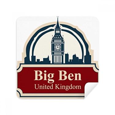 Imagem de United Kingdom Country City Big Ben London Reino Unido óculos pano pano pano pano pano pano pano pano pano pano pano pano pano pacote com 2