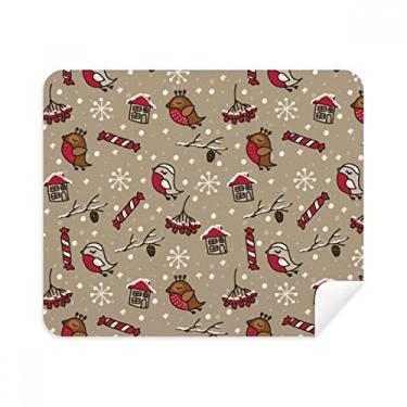 Imagem de Pano de limpeza de casa com flocos de neve, 2 peças, tecido de camurça