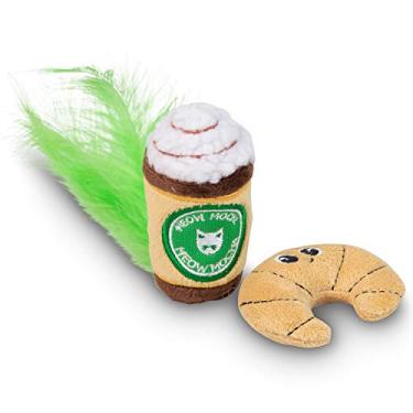 Imagem de Pet Craft Supply Lanches bobos e comida engraçada, abraços de erva de gato e Silvervine brinquedos interativos para gatos - Ótimo para gatos internos, gatinhos ou raças médias