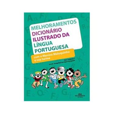 Imagem de Dicionário Ilustrado da Língua Portuguesa: com o Menino Maluquinho e Sua Turma