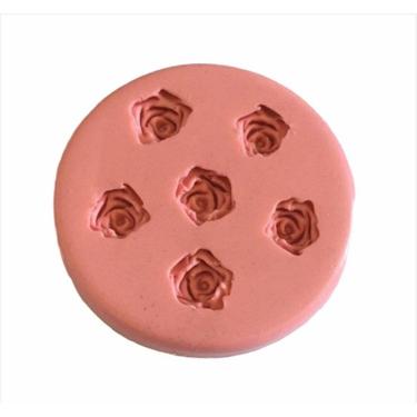 Imagem de Molde De Silicone Mini Rosas