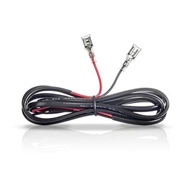 Imagem de KASSupply Cabo conector de bateria de chumbo-ácido de 12 V, 1,5 m, com terminais tipo F2 de conexão rápida/desconexão de 0,6 cm e inserções transparentes, cabo de conexão da bateria de chumbo-ácido selada