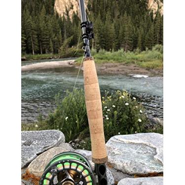 Imagem de Hold My Line - Suporte Tippet para 3 – 12 hastes de peso | Segura Tippet enquanto amarra moscas | Ajuste a haste para baixo ou para guardar | O protetor de linha evita que a linha de mosca pesada caia