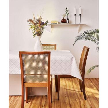 Imagem de Toalha De Mesa Super Pratica Quadrada 8 Lugares Gabi