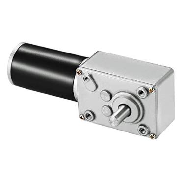 Imagem de Greartisan Motor de engrenagem helicoidal reversível de eixo único de 8 mm DC 12V 250RPM 2 kg, com cabo, motor de redução de velocidade de alto torque, motor de caixa de engrenagens elétrica da turbina