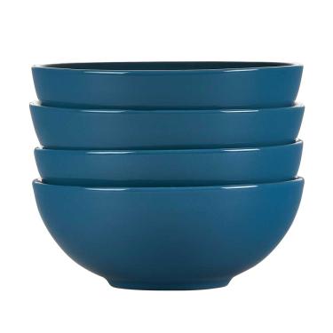 Imagem de Bowl Redondo 4 Peças 16 cm Azul Deep Teal Le Creuset