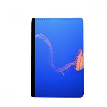 Imagem de Ocean Jellyfish Science Nature Picture Passport Holder Notecase Burse Wallet Cover Card Purse, Multicolor