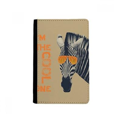 Imagem de Óculos de sol Pinto Cool Brown Animal Passport Holder Notecase Burse Wallet Cover Card Purse, Multicolorido.
