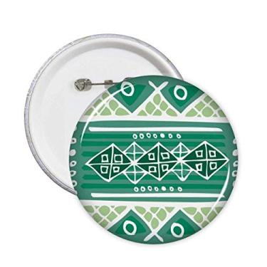 Imagem de Green Hills Totems México Alfinetes de civilização antiga Emblema de botão Decoração Acessório 5 peças
