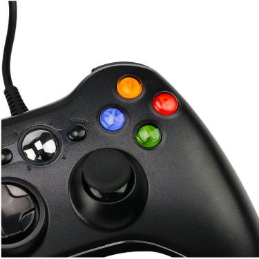 Imagem de Joystick Controle Xbox Manete c/ Fio Compatível Xbox 360