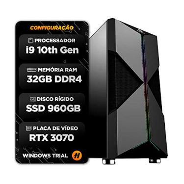 Imagem de Pc Gamer i9 10900(10ª G) 32GB DDR4 RTX 3070 8GB ssd 960gb LINHA