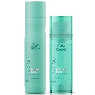 Imagem de Kit Wella Invigo Volume Boost Shampoo 250Ml E Máscara 145Ml