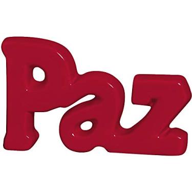 Imagem de Palavra Paz Ceramicas Pegorin Marsala