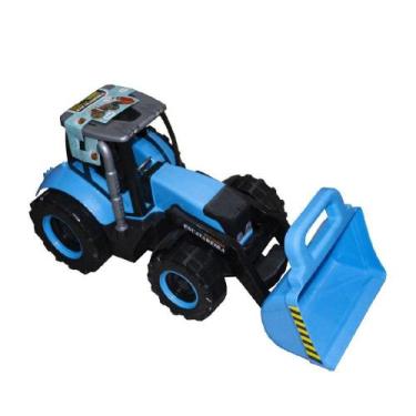 Brinquedo Infantil Caminhão Policia City Machine Multikids Azul