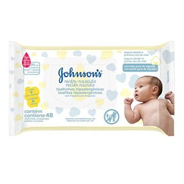 Imagem de Johnson's Baby Lenços Umedecidos Baby Recém Nascido,48un