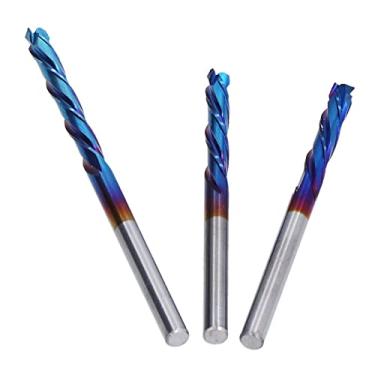 Imagem de Cortador de 3 Flautas, Remoção Eficiente de Cavacos Fresa de Topo de Alta Durabilidade para Mármore para Madeira para Acrílico