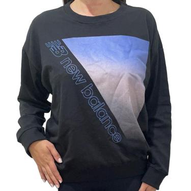 Imagem de Blusão New Balance Moletom Sport Style Optiks Feminino - Preto