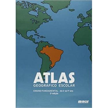 Imagem de Atlas Geográfico Escolar - Do 6º Ao 9º Ano - Ibge Inst Bras De Geograf