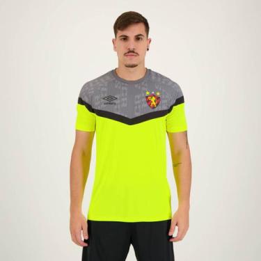 Imagem de Camisa Umbro Sport Recife Treino 2023 Amarela