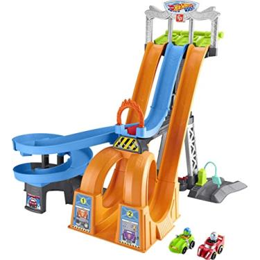 Imagem de Fisher-Price Conjunto Grande Pista De Corridas Hot Wheels