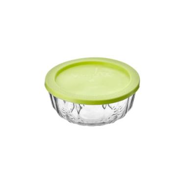 Imagem de Saladeira De Vidro Vitazza 900ml Com Tampa Plástica 1250