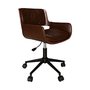 Imagem de Cadeira Office Marbella Rivatti Marrom Mocha
