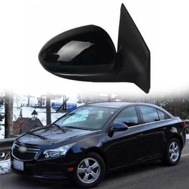 Imagem de Espelhos de porta lateral do passageiro adequados para Chevrolet Cruze 2009-2014 Acessórios de carro Montagem de espelho retrovisor lateral Lente ajustável de substituição