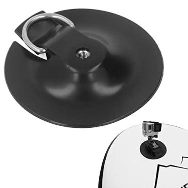 Imagem de Almofadas De Base De Montagem De Câmera De Prancha De Surf Vomeko, Montagem De Prancha De Surf De Espuma De Wakeboard, Base De Montagem De Câmera De Prancha De Surf Com Anel D(preto)