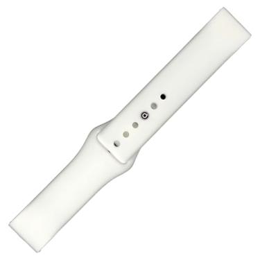 Imagem de Pulseira Silicone Borracha Mormaii Life Blulory Glifo 5 Pro DM ACESSÓRIOS (BRANCO)