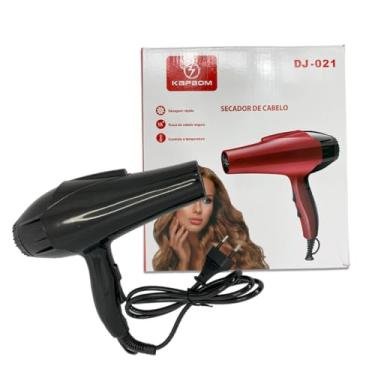 Imagem de Secador de Cabelo Karbom DJ-021, Controle de Temperatura, Troca de Cabo Segura