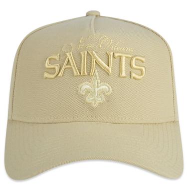 Imagem de Boné New Era 9forty A-frame Snapback New Orleans Saints Bege  masculino