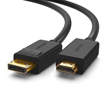 Imagem de Cabo DisplayPort para Hdmi Macho Resolução 4K/30Hz 1.5 Metro Preto