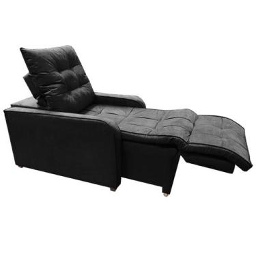 Imagem de Poltrona Retratil E Reclinavel Com Apoio De Pe Regulavel - moveis agui