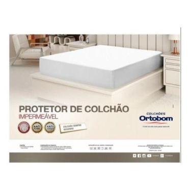 Imagem de Capa Protetora Para Colchão Impermeável Ortobom Queen