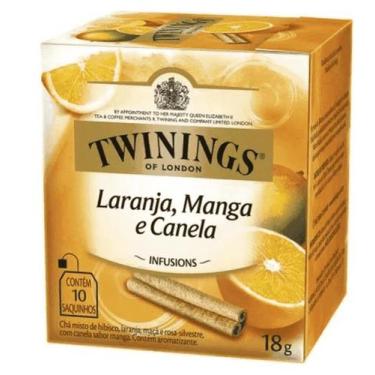 Imagem de Chá Laranja Manga Canela TWININGS 18g