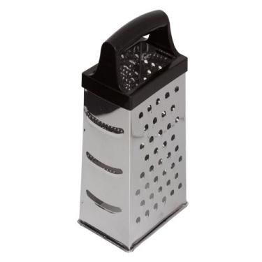 Imagem de Ralador Inox 4 Faces Resistente Cozinha Fatiador Alimentos - Quality H