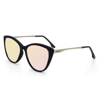 Imagem de Óculos Solar Colcci Valentina C0123a1446 Preto Fosco Lente Rosa Espelh