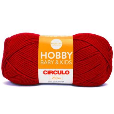 Imagem de Lã Hobby Baby e Kids Círculo 100g - Circulo, 3635 Paixão