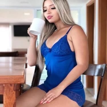 Imagem de Baby doll Feminino Manga Curta Sex Blusinha Regata Short Doll - Like4y