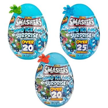 Imagem de Brinquedo Ovo Dino Ice Surpresa Grande  F0063-1 - Fun, Azul