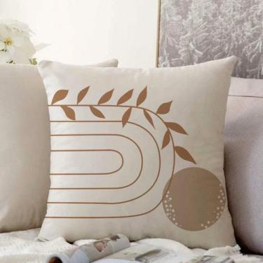 Imagem de Almofada western Estampada 50x50cm Galhos Marrom - FASTLAR