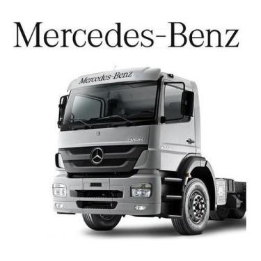Imagem de Adesivo Testeira Mercedes Benz Quebra Sol Caminhão Preto - Resitank, P