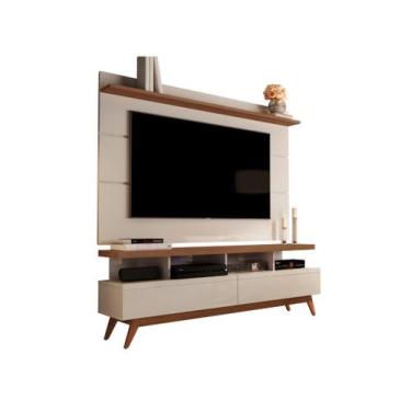 Imagem de Conjunto para Sala com Rack e Painel para TV 60 65" Vivare Wood 1,6 - 