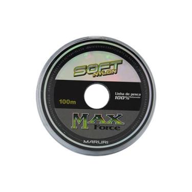 Imagem de Linha Monofilamento Max Force Soft Branco 100M - Maruri, 0.33mm