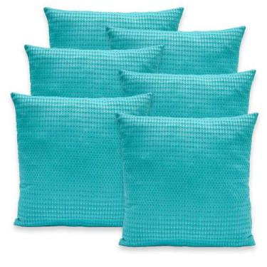 Imagem de Kit 6 Capas de Almofadas Favinho 40x40 C/ Zíper PIQUET Estampadas - Be