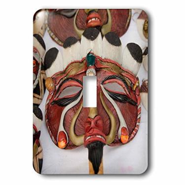 Imagem de 3dRose lsp_187519_1 Brasil, Alter Do Chao, Máscaras de lembrança feitas de interruptor de látex