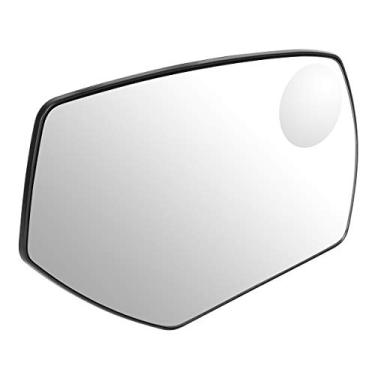 Imagem de DNA Motoring OEM-MG-0285 22919746 estilo OE passageiro/direito espelho aquecido vidro com/Spotter, prata