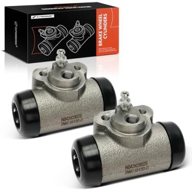 Imagem de A-Premium Cilindro de roda de freio a tambor traseiro compatível com modelos selecionados Chevrolet e GMC - Silverado 1500 2006-2008, Silverado 1500 HD 2005-2006, Sierra 1500 Classic, Sierra 1500 HD